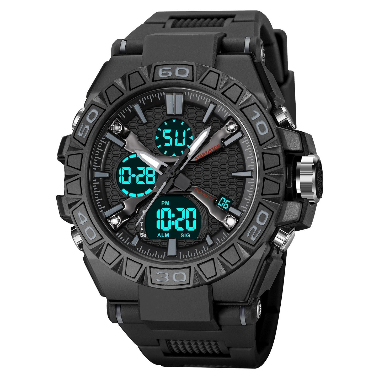 ⌛ Nur noch 3 Tage – 50 % auf alles! ⏰Multifunktionale wasserdichte LED-Digitaluhr