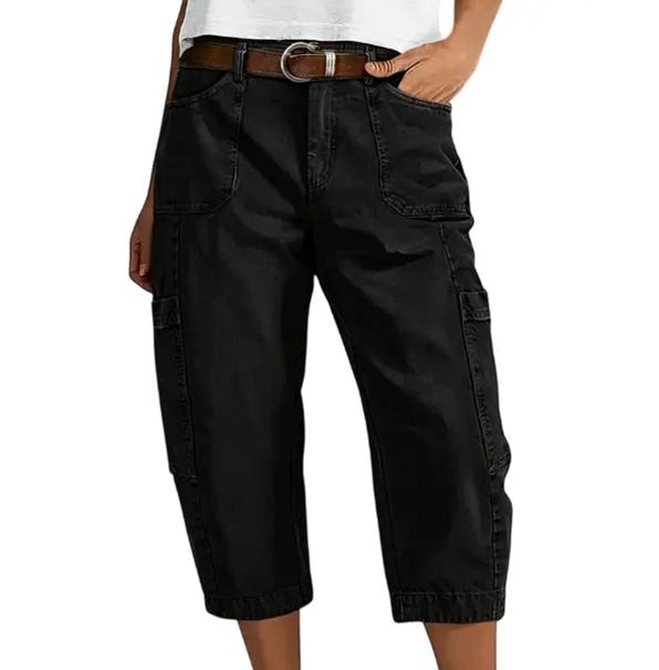 đ˘Mid-Season Sale: â50% nur fĂźr kurze Zeitâ°đ Lässige Cargo-Caprihosen fĂźr Damen â bequeme 3/4-Hosen mit vielen Taschen, perfekt fĂźr Alltag, Reisen & Sommer âď¸