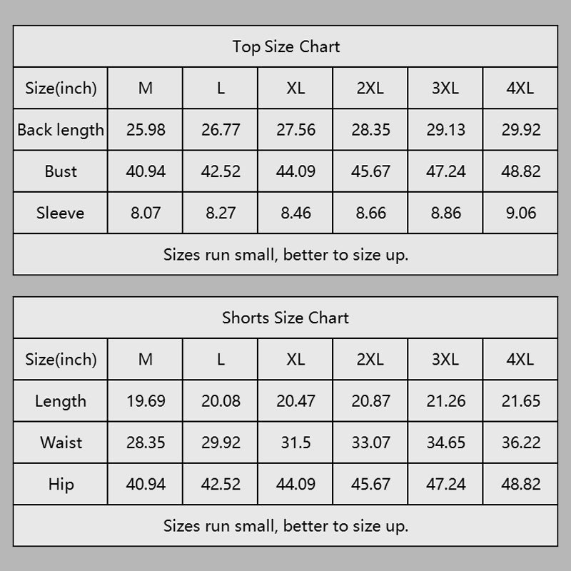 Lässiges Sommer-Set für Herren – Kurzarm-Top und Shorts, 2-teilig