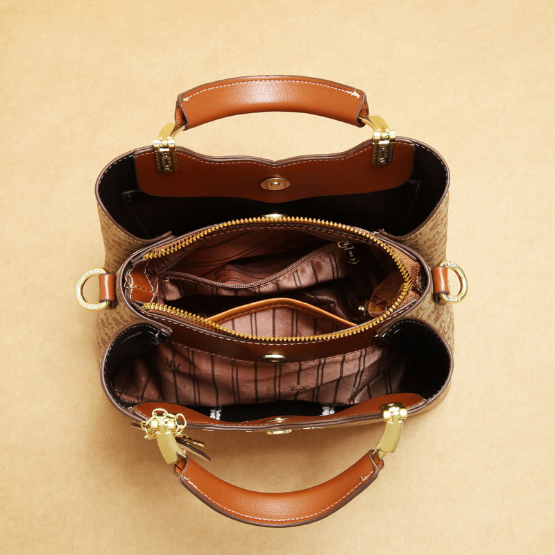 Elegante Retro-Handtasche – Leicht, vielseitig & als Umhängetasche tragbar