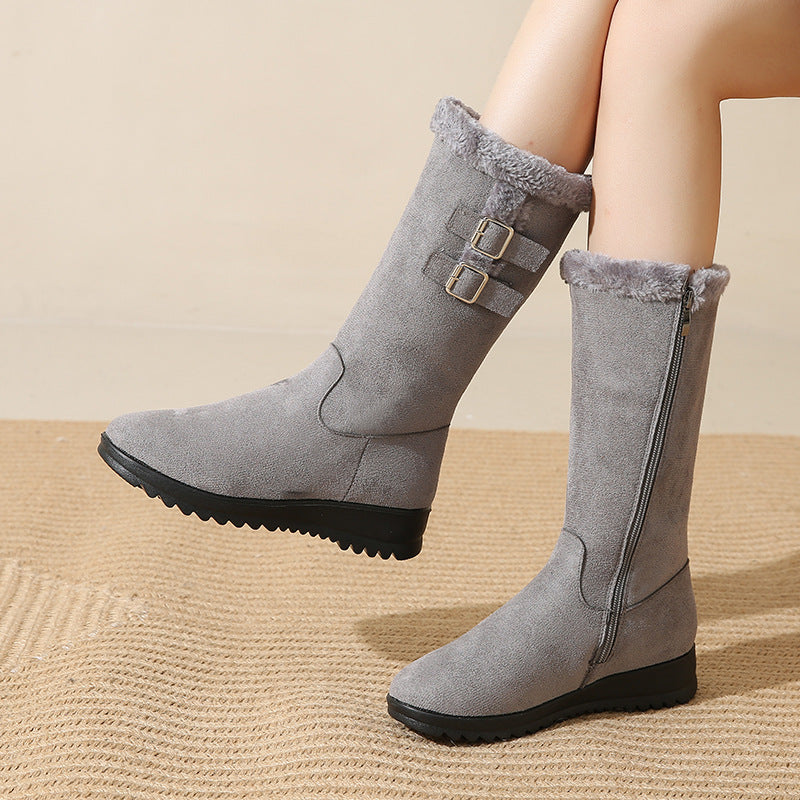 Women’s Fashion Mid-Calf Snow Boots
