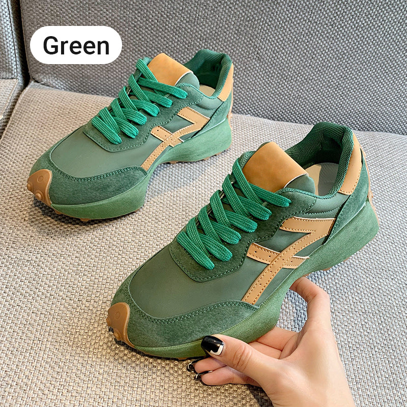 Trendy Women's Thick-Soled Sneakers