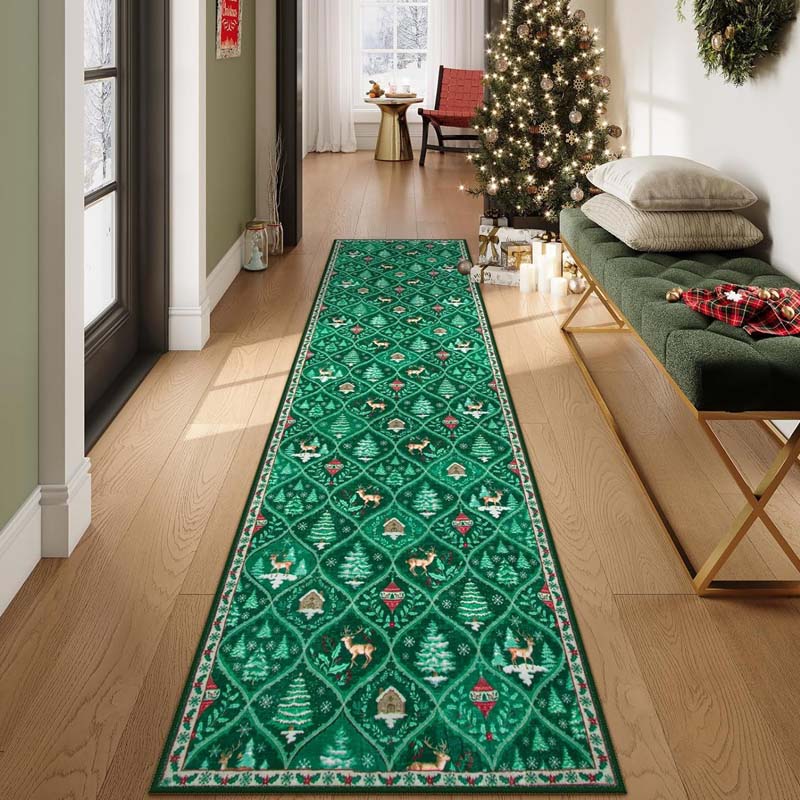 ๐ Ultiem Kerstgevoel Thuis โ Zacht & Antislip Vloerkleed met Feestelijke Magie!