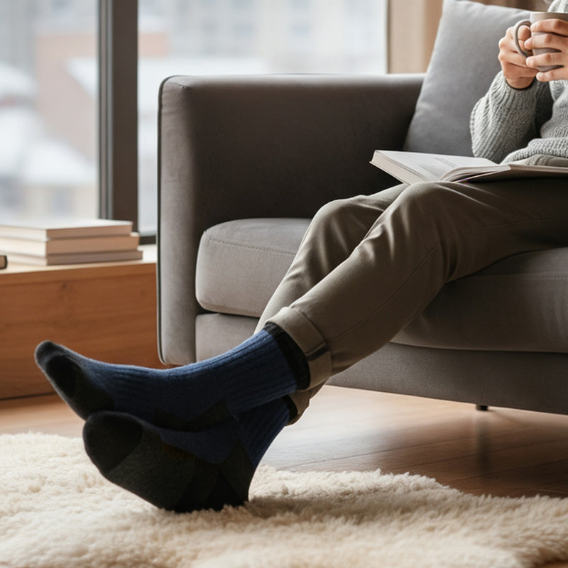 Unisex-Wandersocken – Temperaturregulierend & strapazierfest für Wanderungen & Alltag 🧦🚶♂️❄️