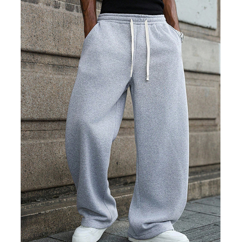👖 50% RABATT! 🏃♂️ Herren-Freizeithose in Lockerer Passform – Kordelzug, Bequemes Baumwollgewebe & Vielseitig für Alltag und Sport 🌟