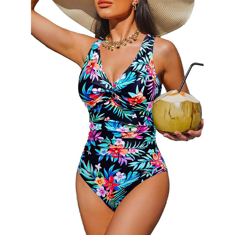 ✨ Einteiliger Badeanzug für Damen mit figurformendem Effekt 🩱