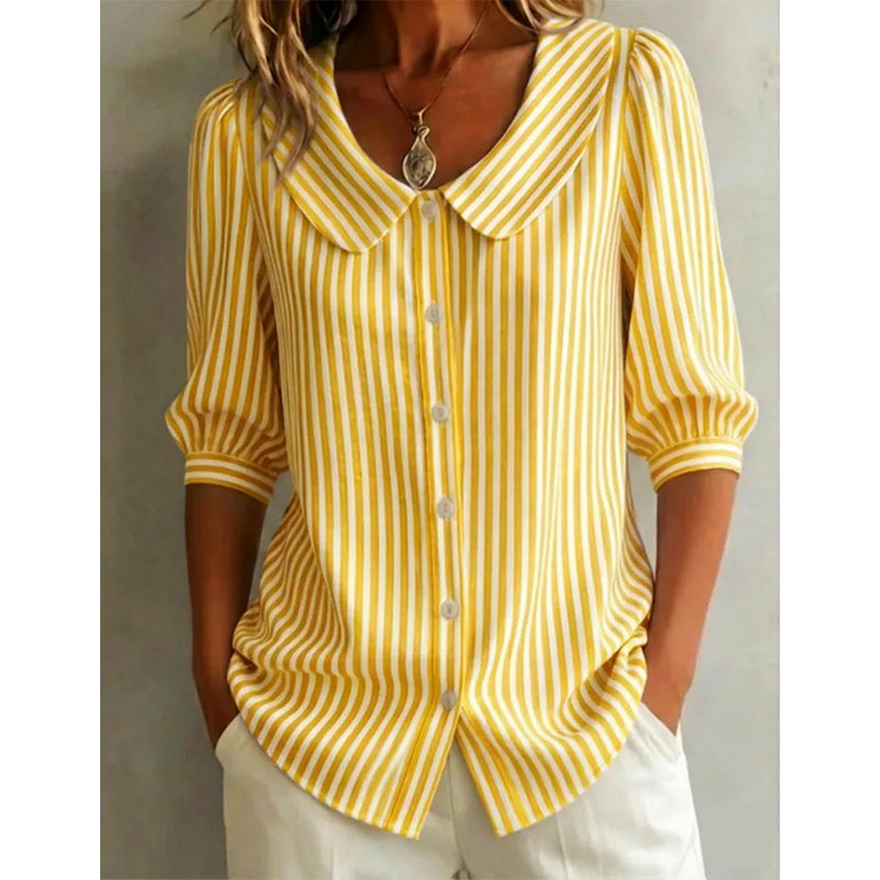 đ˘Mid-Season Sale: â50% nur fĂźr kurze Zeitâ°đ Designer-Bluse fĂźr Damen â V-Ausschnitt, kurze Ărmel, lockere Passform & atmungsaktiv, ideal fĂźrs BĂźro & warme Tage âď¸