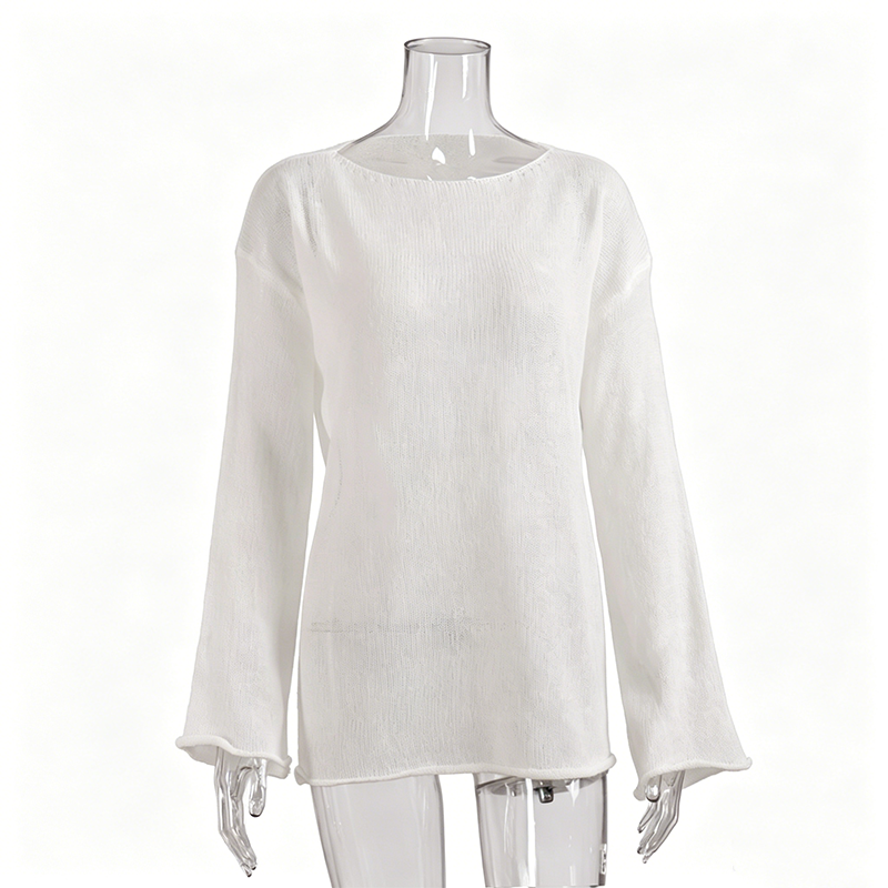 ⏰50 % RABATT – Nur für kurze Zeit ✨Damen Open-Knit Pullover 🌿 Atmungsaktiv & Perfekt für Strand und Sommer