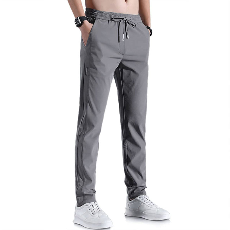 🏃♂️ ZEITLICH BEGRENZT 50% RABATT! ✨ Herren Eisseide Jogginghose – Schnelltrocknend, Lockere Passform, Leicht ❄️