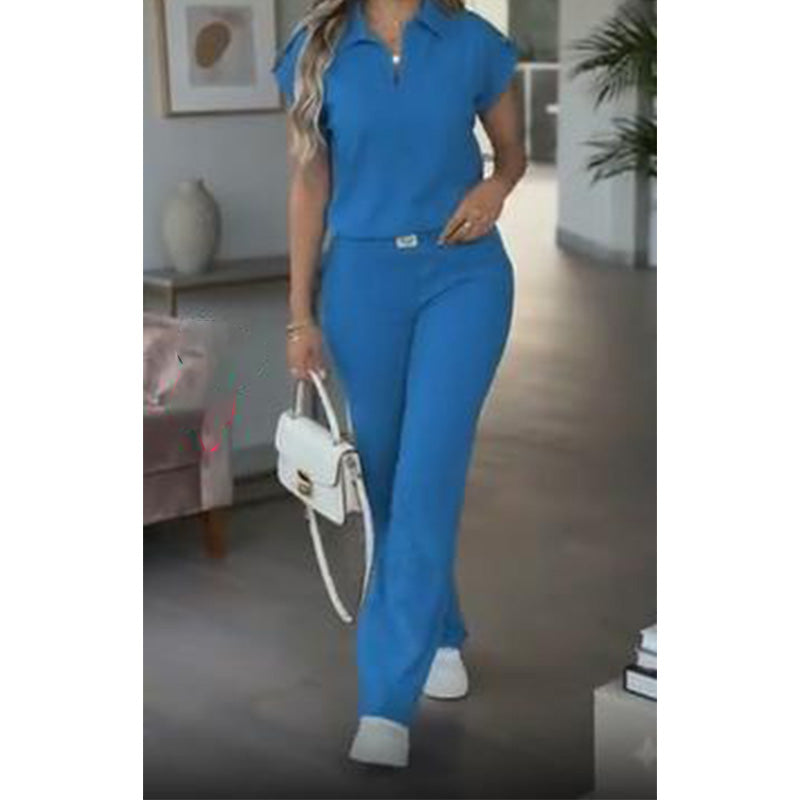 đ˘Mid-Season Sale: â50% nur fĂźr kurze Zeitâ° 2-teiliges Freizeit-Set fĂźr Damen â bequemes Top & Hose, vielseitig fĂźr Alltag, BĂźro & Reisen