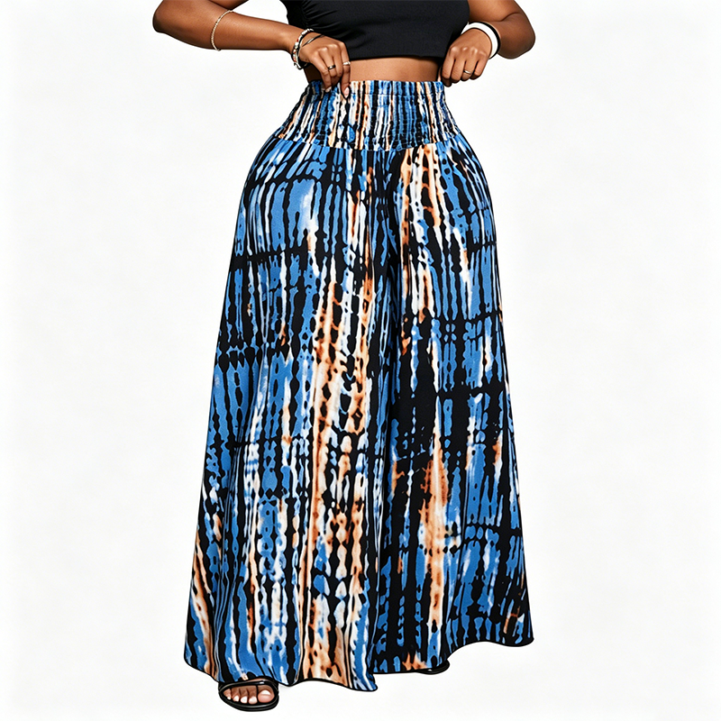 đď¸ 50 % Rabatt â Lässige Hose mit einzigartigem Streifen-Tie-Dye-Muster â weiter Schnitt, perfekt fĂźr den Alltag â¨