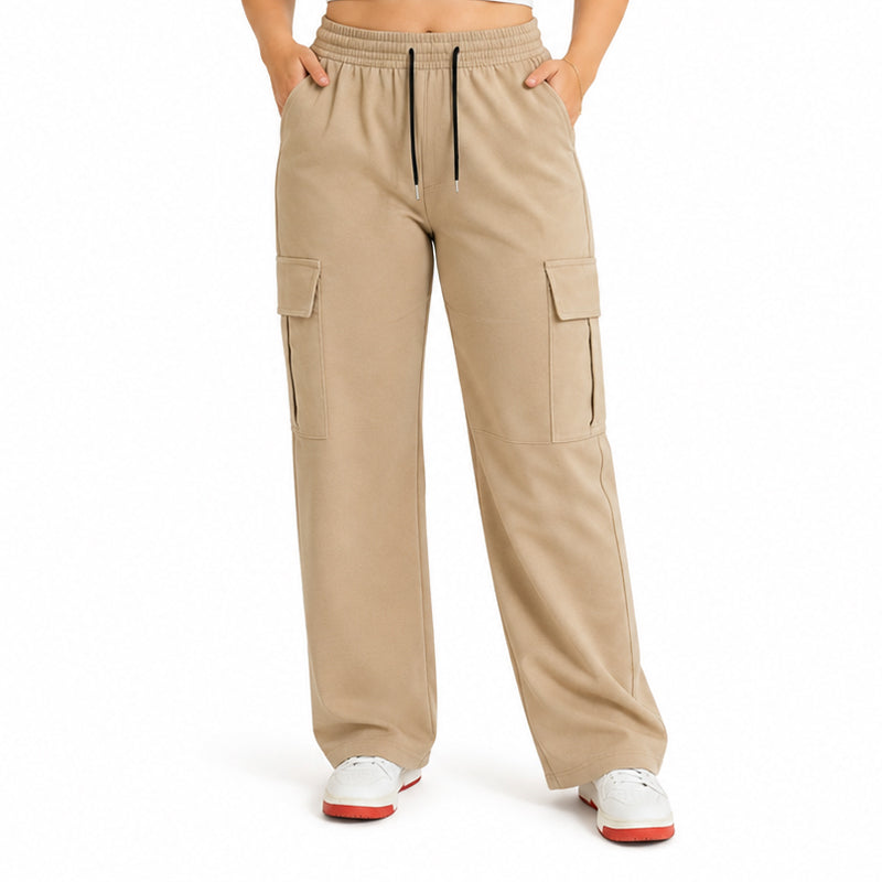 🛍️ 50 % Rabatt – Damen-Cargohose mit Kordelzug & lässigem Schnitt – bequem, atmungsaktiv & vielseitig für Alltag und Freizeit 🌿