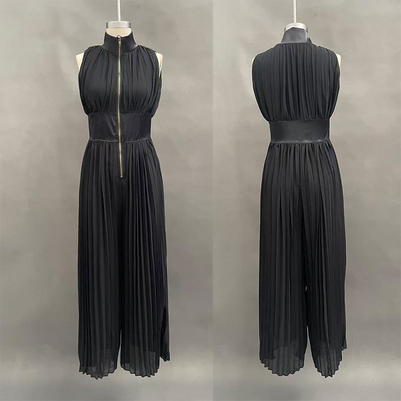 đ„ 50 % Rabatt â Sexy Jumpsuit mit Wickel-DekolletĂ© â in Falten-Optik, lange & weite Beine â vielseitig fĂŒr den stilvollen Auftritt đ