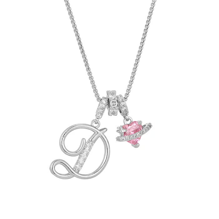 💖Last Day 50% OFF✨3-Layering Initial A-Z Letter Pendant Necklaces🎀