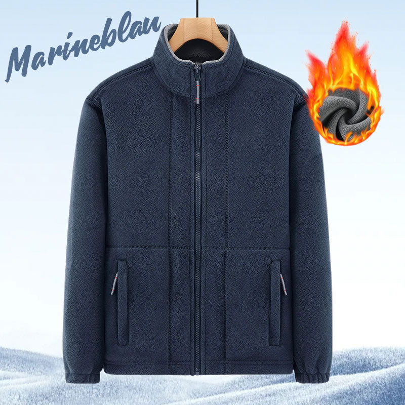 🔥Black-Friday-Mega-Angebot – 50 % Rabatt!❄️Kostenloser Versand Herren-Doppelfleecejacke