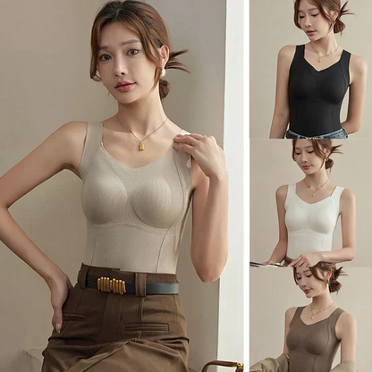 🌟Dickes warmes Tank-Top mit Bügel-BH