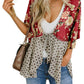 🌸Damen-Kimonos mit Blumenmuster, Rüschenärmeln und Bindegürtel – luftige Boho-Cardigans im lockeren Schnitt