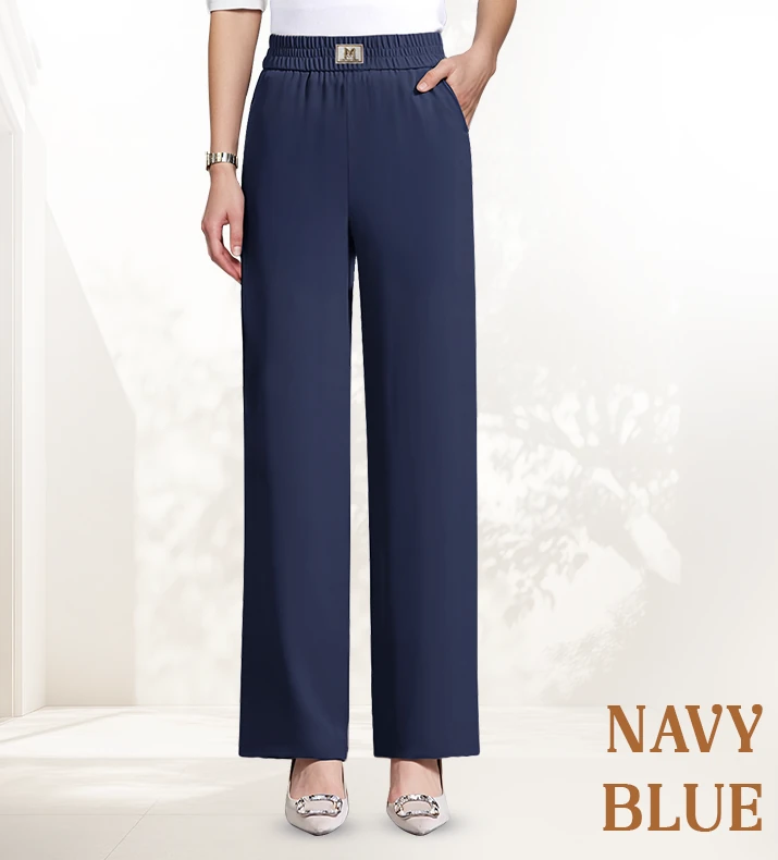 ⏳Nur für kurze Zeit: 50 % Rabatt⏰Perfekt fallende Stretch-Hose mit hoher Leibhöhe und elastischem Bund👖