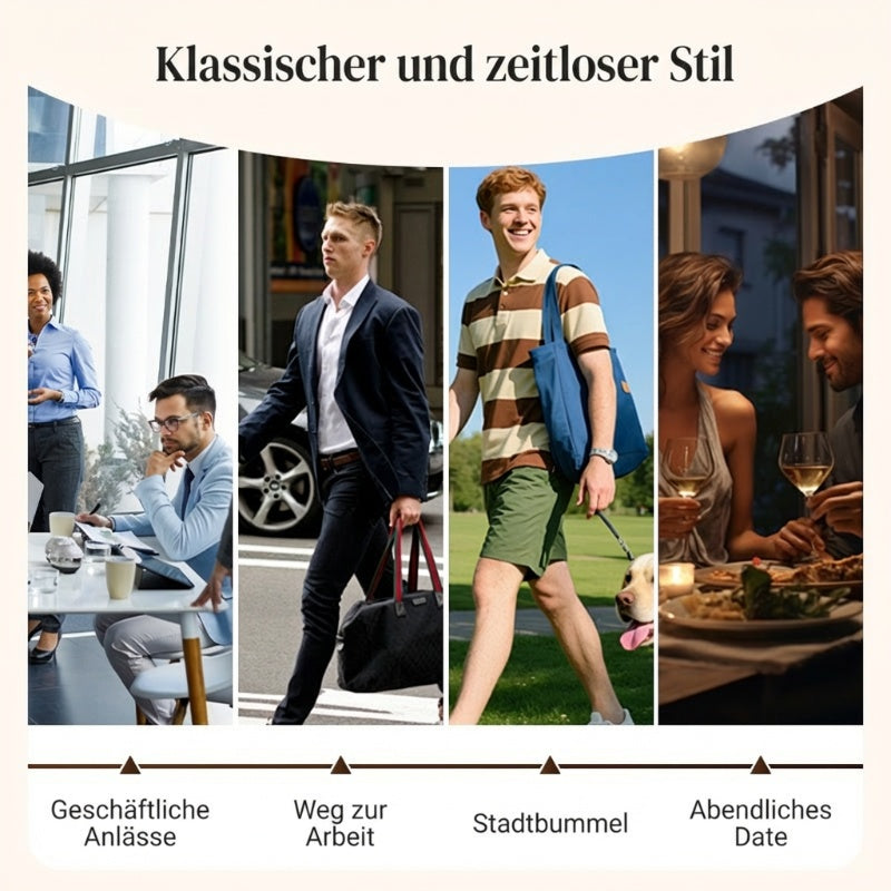 🔥Atmungsaktives Kalbsleder🔥Klassische, bequeme Lederschuhe für Herren👞