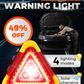 🔥2025 New Arrival🔥 3-IN-1 Solar Emergency Triangle Warning Light at the Roadside