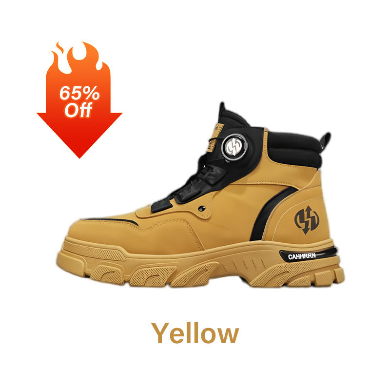 🔥Black-Friday-Mega-Angebot – 65 % Rabatt!🔥Herren-Outdoor-Arbeitsschuhe mit Drehschnalle – Wasserdicht, rutschfest & atmungsaktiv