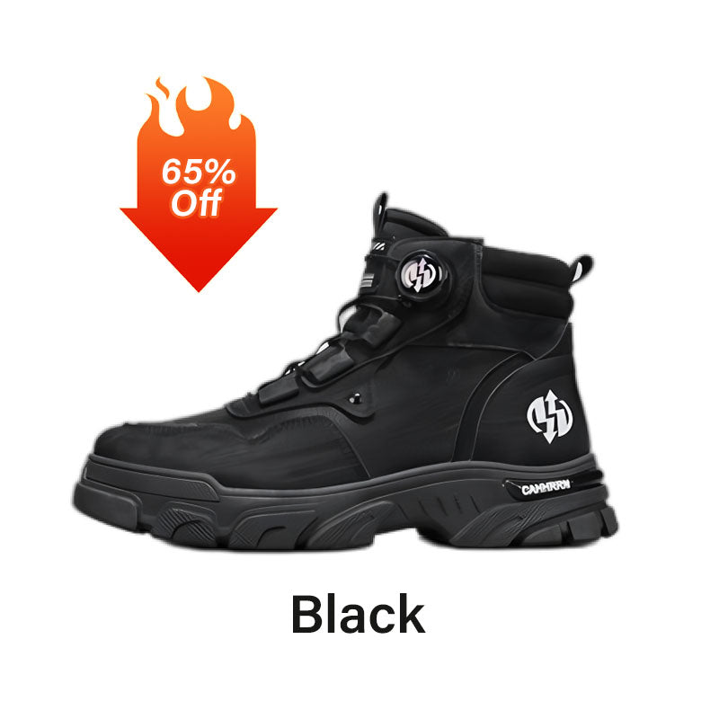 🔥Black-Friday-Mega-Angebot – 65 % Rabatt!🔥Herren-Outdoor-Arbeitsschuhe mit Drehschnalle – Wasserdicht, rutschfest & atmungsaktiv