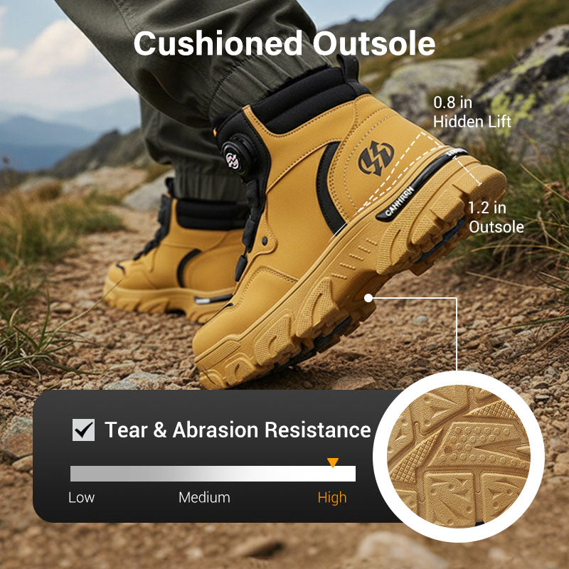 🔥Black-Friday-Mega-Angebot – 65 % Rabatt!🔥Herren-Outdoor-Arbeitsschuhe mit Drehschnalle – Wasserdicht, rutschfest & atmungsaktiv