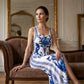 👗 Damen-Maxikleid mit floralem Print – klassisches Design, weich fallender Stoff & vielseitig kombinierbar 🌸