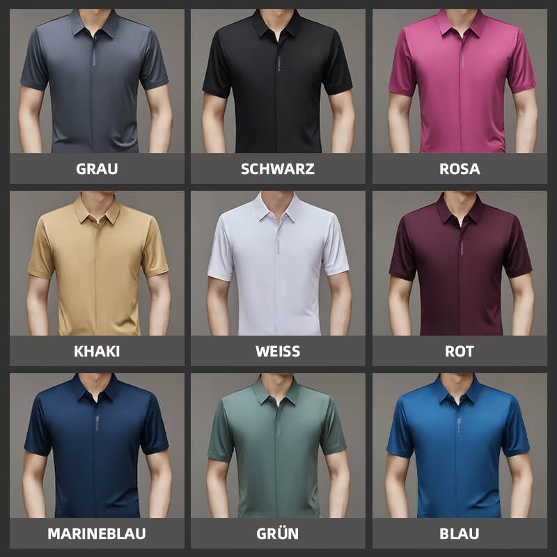 🔥50% OFF🔥Ice Silk Schnell trocknendes Business-Hemd für Herren
