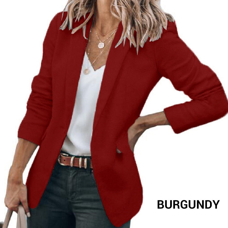 💼🌸 Damen Blazer – Slim Fit, Elegant & Büro-tauglich, Frühling/Sommer📦Kostenloser Versand🔥
