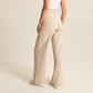 Fließende High-Waist Hose mit weitem Bein & Gürtel – Elegante, vielseitige Stoffhose 👖✨