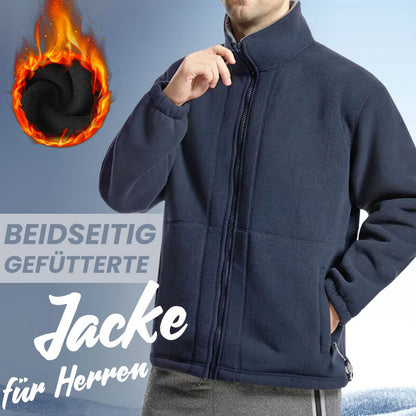 🔥Black-Friday-Mega-Angebot – 50 % Rabatt!❄️Kostenloser Versand Herren-Doppelfleecejacke