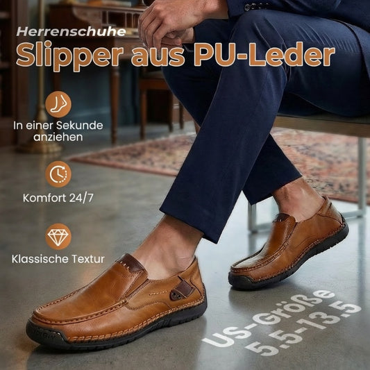 🔥Atmungsaktives Kalbsleder🔥Klassische, bequeme Lederschuhe für Herren👞