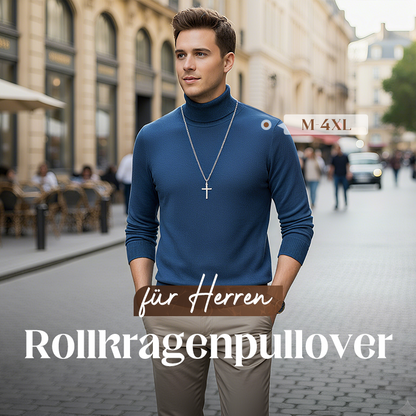 🔥Black-Friday-Mega-Angebot – 50 % Rabatt! ✨ Premium Kaschmirpulli Herren Einfarbig - Weiches Wohlfühlgarn mit Moderner Passform für Business & Freizeit 👔🎯