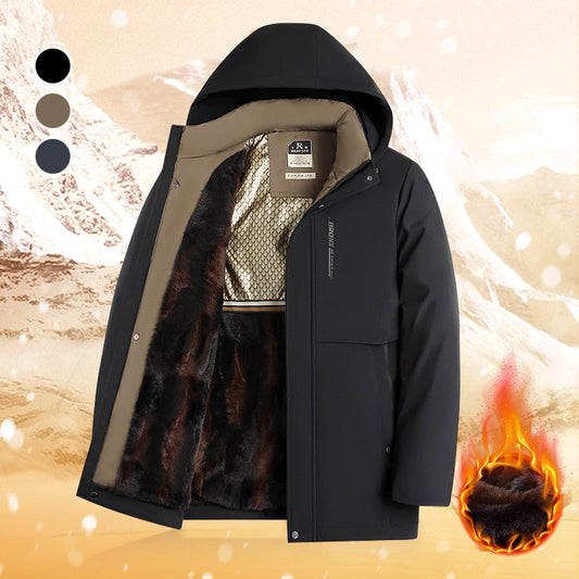 🔥Black-Friday-Mega-Angebot – 50 % Rabatt!🔥Isolierter Parka mit Kapuze für Herren