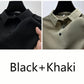 ⌛ Nur noch 3 Tage – 50 % auf alles! ⏰ Herren Polo-Shirt mit Kurzarm – Hemdkragen, Farbabrieb-freier Stoff, Vielseitig für Alltag & Büro