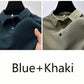 ⌛ Nur noch 3 Tage – 50 % auf alles! ⏰ Herren Polo-Shirt mit Kurzarm – Hemdkragen, Farbabrieb-freier Stoff, Vielseitig für Alltag & Büro