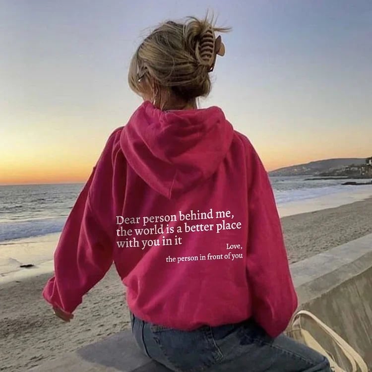 🎉60% OFF💝'Dear Person Behind Me' Sweatshirt