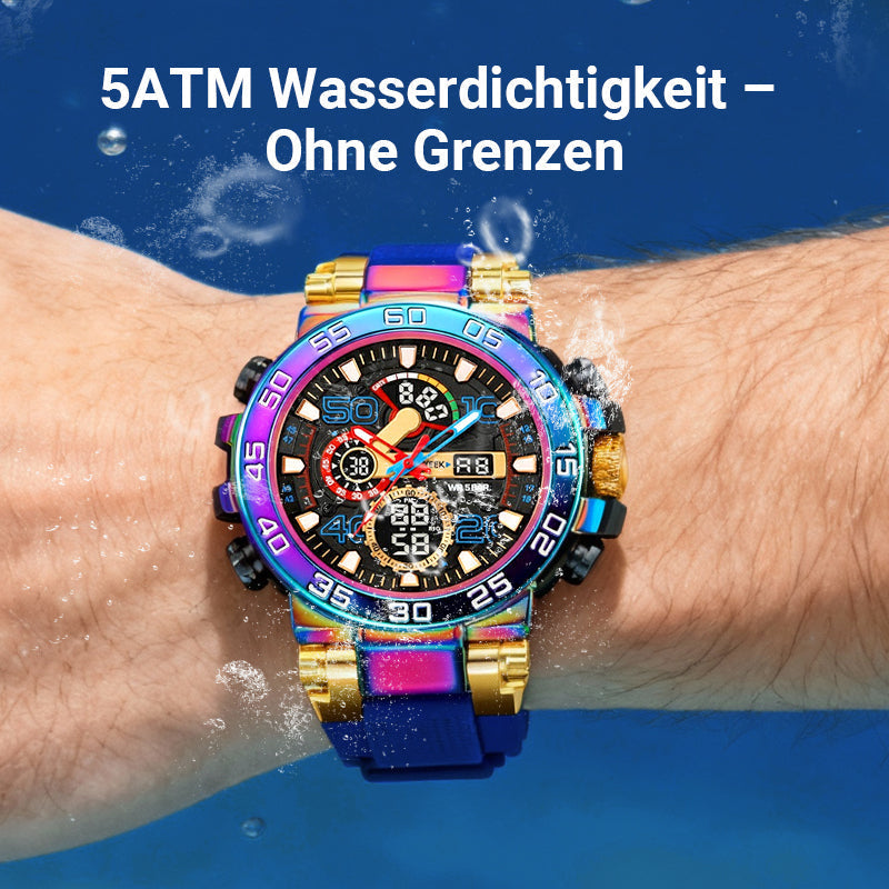 ⌛ Nur noch 3 Tage – 50 % auf alles! ⏰Multifunktionale wasserdichte LED-Digitaluhr