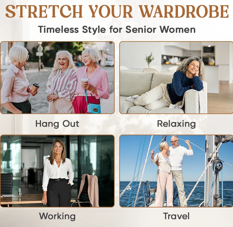 ⏳Nur für kurze Zeit: 50 % Rabatt⏰Perfekt fallende Stretch-Hose mit hoher Leibhöhe und elastischem Bund👖