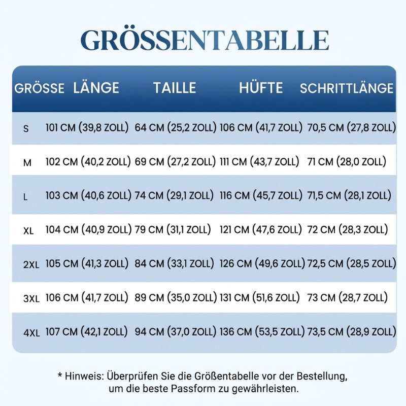 ☀️ Frühlings-Hot-Sale 50 % RABATT!! 🌿🌸 Bequeme blau gestreifte Hose mit Seitentaschen