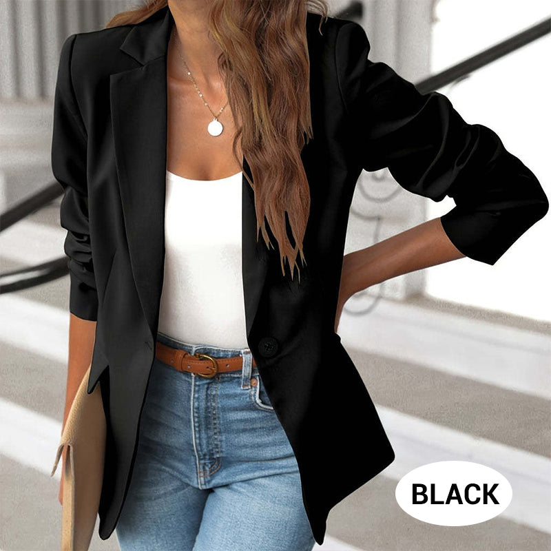 💼🌸 Damen Blazer – Slim Fit, Elegant & Büro-tauglich, Frühling/Sommer📦Kostenloser Versand🔥