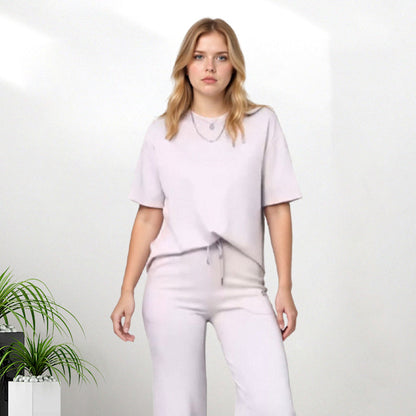 💕Schickes 2-teiliges Damen-Outfit: Bequemes Top & passende Hose