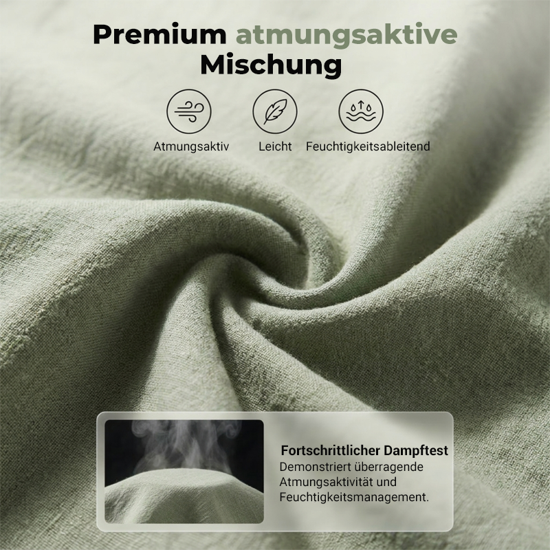 📢📢Letzter Tag – 50 % Rabatt!! ⏰Herren Cargo-Hose aus Baumwolle & Leinen 🌿 Locker, Atmungsaktiv & Alltagstauglich