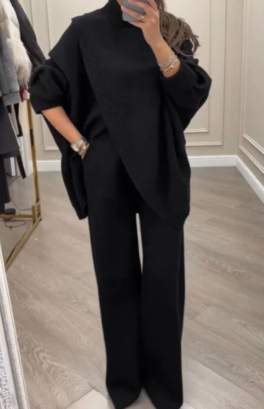 🔥Black-Friday-Mega-Angebot – 50 % Rabatt!🔥Damen Oversize-Pullover & Hose Set