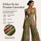 🔥 50 % Rabatt – Sexy Jumpsuit mit Wickel-Dekolleté – in Falten-Optik, lange & weite Beine – vielseitig für den stilvollen Auftritt 🌙