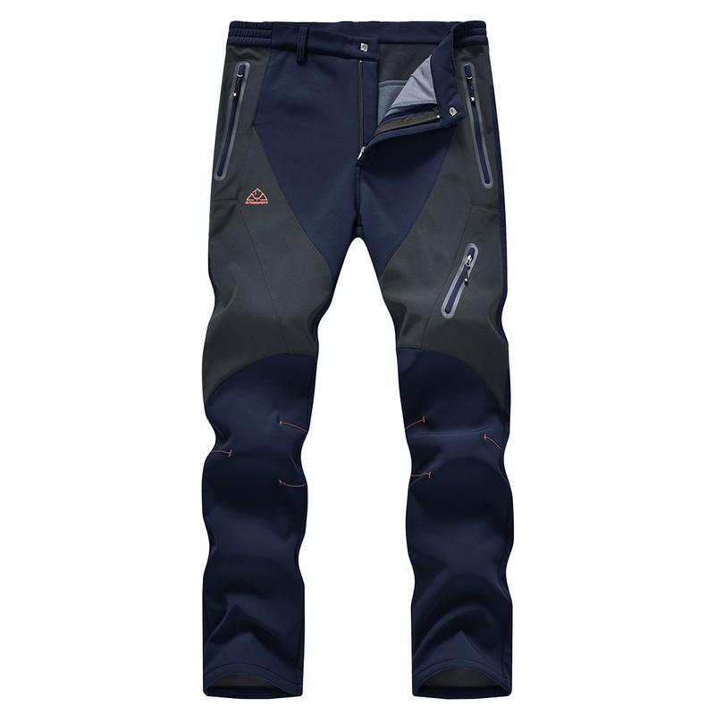 🏆 LETZTER TAG - 50% RABATT!! 🔥 Herren wasserdichte Winterhosen mit Fleece-Futter & Cargo-Taschen