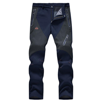 🏆 LETZTER TAG - 50% RABATT!! 🔥 Herren wasserdichte Winterhosen mit Fleece-Futter & Cargo-Taschen