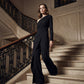 👗 Elegante Ein-Schulter-Jumpsuit für Damen – Weite Beine, Wickelrock-Design & Atmungsaktiv – Für Cocktailpartys & Hochzeiten