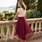 Damen Chiffon-Hose mit weitem Bein – Asymmetrisch & Elegant ✨ Für Alltag & Urlaub